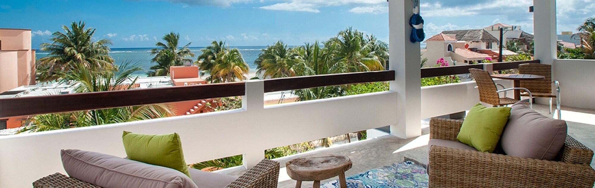 Villa Casa Agua Azul Puerto Morelos Exterior foto